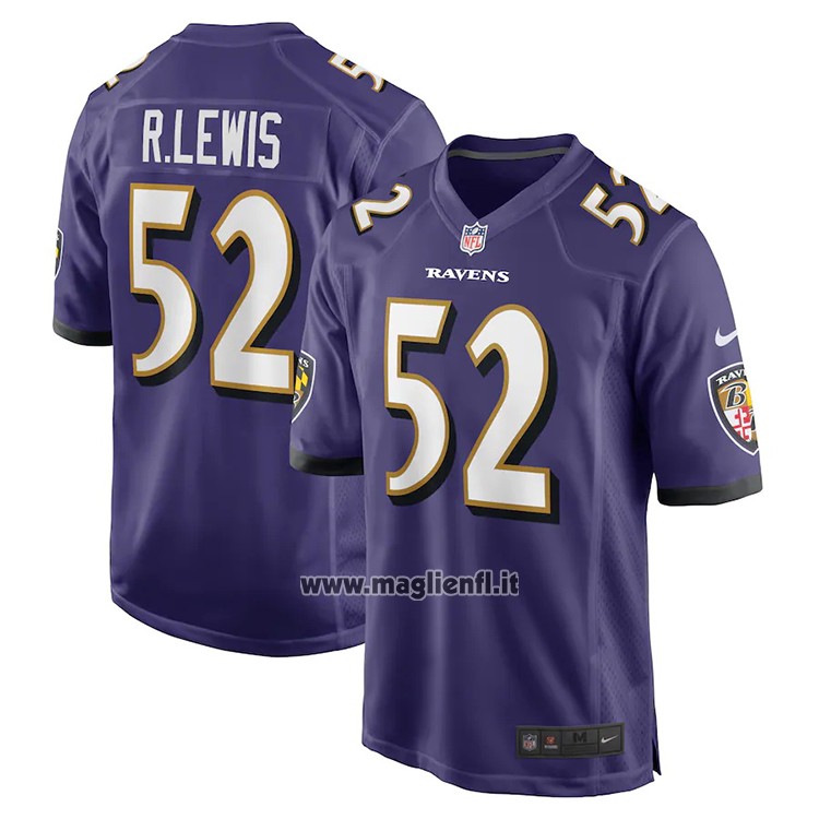 Maglia NFL Game Baltimore Ravens Ray Lewis Viola